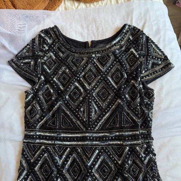 Adrianna Papell Embellished Cocktail Dress – Size 16 - Picture 2 of 8